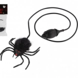 Skákající pavouk s ruční pumpičkou 7 cm