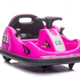 Elektrické dětské autíčko nárazník růžové