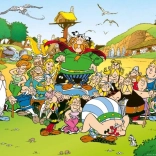 Ravensburger puzzle Asterix a Obelix – vesnice 500 dílků