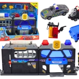 Rozkládací policejní stanice se světly a zvuky