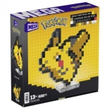 Mega Pokémon Pikachu pixel art – stavebnice 3D figurky