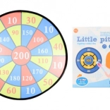 Velký terč s míčky na suchý zip