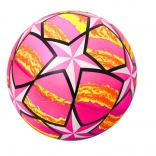 Růžový gumový míč s hvězdičkami 24 cm