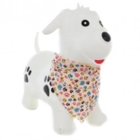 Gumové hopsadlo pejsek s pumpičkou