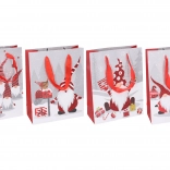 Dárková taška S vánoční motiv 17,5 × 23,5 × 8 cm