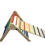 Piklerův trojúhelník s oboustrannou deskou – duhový