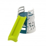 Dětská skluzavka s prolézačkou a lezeckou stěnou