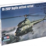 Plastikový model vrtulníku Mi-2 Hoplite – protitanková verze