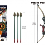 Dětský lukostřelecký set se šípy s přísavkou