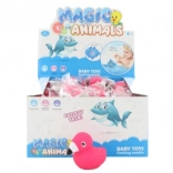 Svítící plameňák do vany