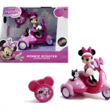 RC skútr MINNIE se sajdkárou a figurkami