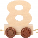 Vagónek Dřevěné Vláčkodráhy Číslo 8