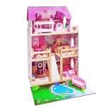 Dřevěný domek pro panenky