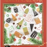 DIY adventní kalendář CRAFT ID – vánoční domečky a stromečky 3D