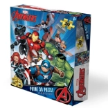 3D puzzle Avengers – 200 dílků