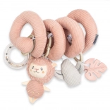 Spirálová hračka na postýlku NEW BABY Lama 23 cm