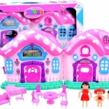 Kouzelný rozkládací domeček s nábytkem