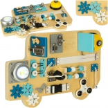 Sensorická manipulační tabule LULILO BUSO – autobus