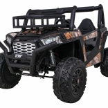 elektrické dětské auto buggy utv s dálkovým ovládáním, eva koly a mp3, černé