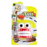 Natahovací žertovné zuby na kartě