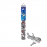 Kreativní stavebnice Plus-Plus Žralok - 100 kusů, tubus