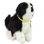 Interaktivní plyšový pejsek Border Collie – štěká a vrtí ocáskem