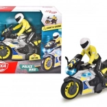 Policejní motocykl s jezdcem 17 cm