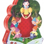Panoramatické puzzle Sněhurka 50 dílků Djeco