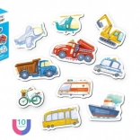 Magnetická hra Doprava