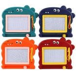 Magnetická kreslící tabule pro děti ve tvaru dinosaura, 4 barvy