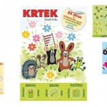 Omalovánky A4 KRTEK se samolepkami