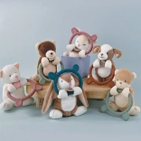 Doudou plyšová hračka s kousátkem