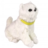 Interaktivní plyšový koťátko – mňouká, hýbe hlavou a ocasem