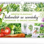Notique měsíční plánovací kalendář se semínky 2026