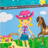 Šaty pro AMY – kniha samolepek