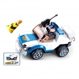 Sluban Policie natahovací auto hlídky