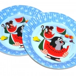 Párty tácek Krtek a kamarádi 18 cm
