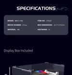 Stavebnice sportovní auto bílé 411 dílků