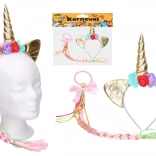 Karnevalová čelenka s jednorožcem