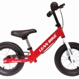 Dětské odrážedlo Crown červené s nafukovacími koly