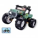 Sluban zelené terénní vozidlo – stavebnice