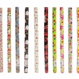 Balicí papír s květinovým motivem 0,7 × 2 m