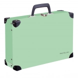 Kufřík PASTELINI zelený z laminu
