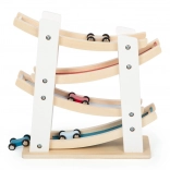 Dřevěná kaskádová závodní dráha