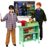Harry Potter a Ron Weasley v Bradavickém vlaku - set panenek