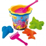 Sada na písek s hráběmi 7 ks mix