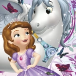 Dino puzzle Sofie a jednorožec 200 dílků