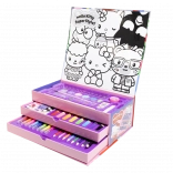 Hello Kitty kreativní box s výtvarnými potřebami