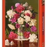 Puzzle 500 dílků Krásné pivoňky ve váze