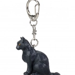 Mojo klíčenka černá kočka